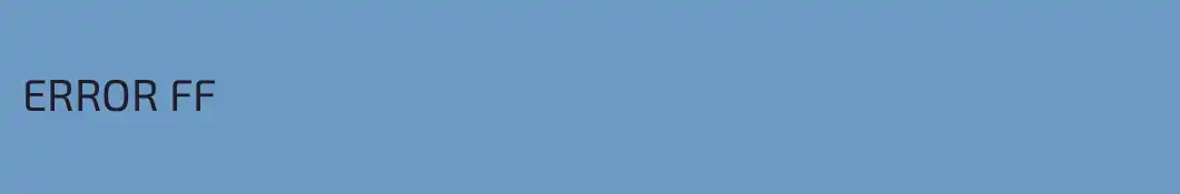 ERROR FF